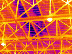 Roof Survey Thermal Camera Image