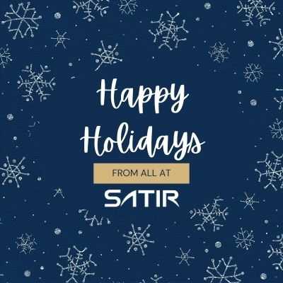 Happy Holidays From SATIR & Opening Hours